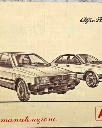 LIBRETTO USO MANUTENZIONE ALFA ROMEO ARNA