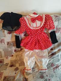 Vestito Carnevale "TOPOLINA" 5-7 a