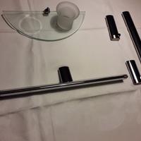 Accessori da bagno in ottone 5 pz