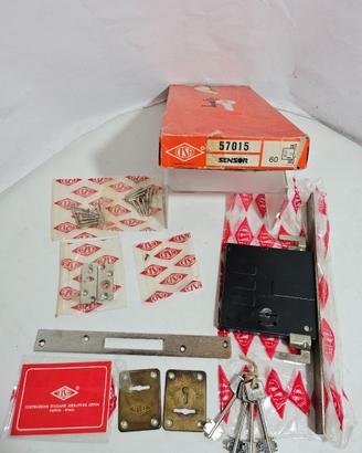 Cisa 57015 sensor 60 serratura triplice da infilar