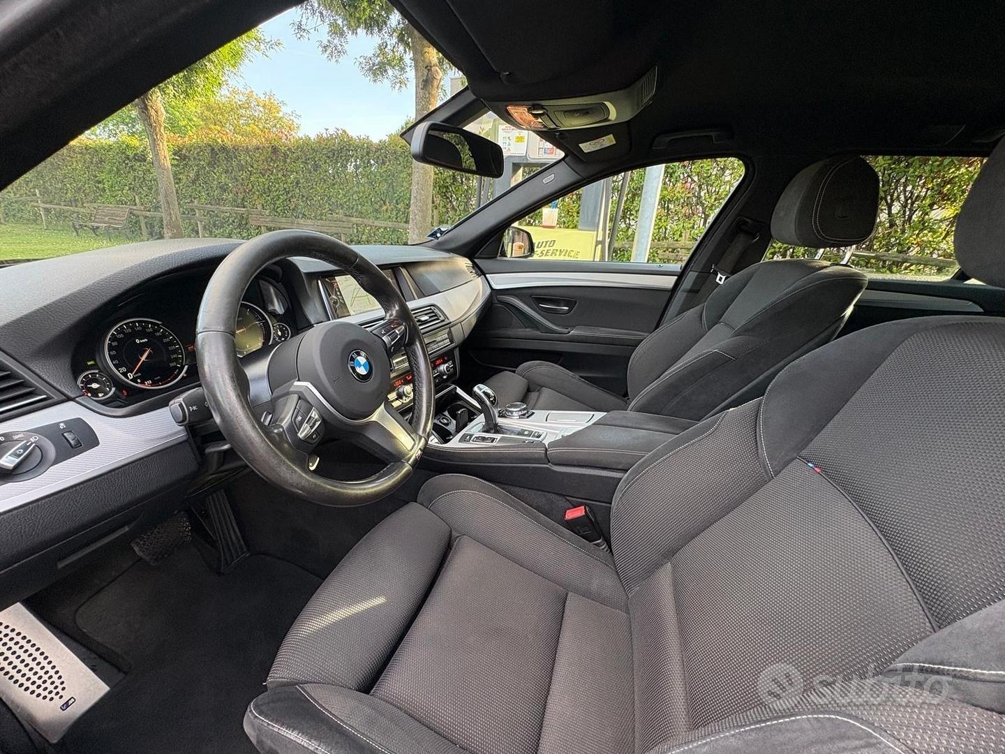BMW 525D TOURING LUXURY M SPORT 218ch - BVA - CAMÉRA DE RECUL - XÉNON - ACC - CUIR