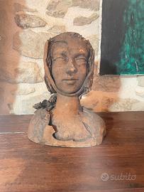 Antica scultura ceramica Sarda