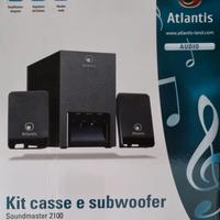 kit diffusori sub + 2 satelliti