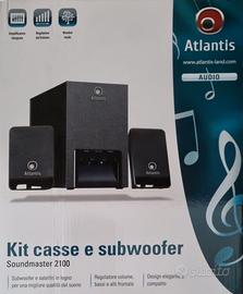 kit diffusori sub + 2 satelliti