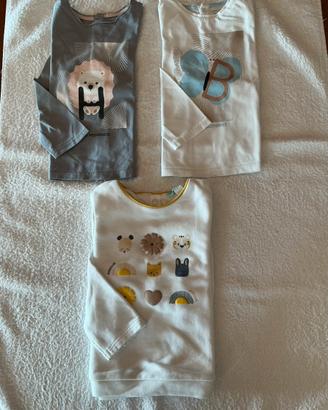 Set 3 capi Obaïbi - 23 mesi - h. 86 cm.