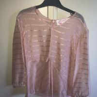 Blusa rosa antico