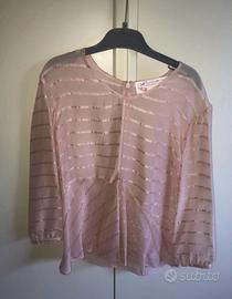 Blusa rosa antico