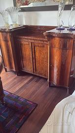 Credenza Biedermeier in noce