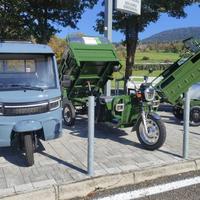 MOTOCARRO ELETTRICO CASSONE RIBALTABILE AUTOMATICO