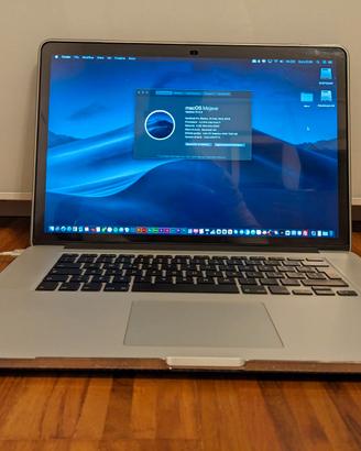 Macbook PRO Retina 15” 2013 I7 2.4 Ghz 8gb 256gb