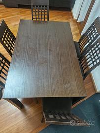 Tavolo e 6 sedie Calligaris