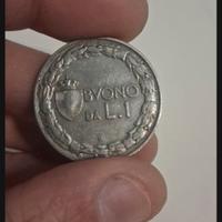 monete buono da 1 lira 1923