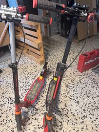 2 monopattini Kronos pieghevoli – rosso/nero – ven
