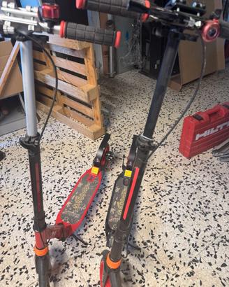 2 monopattini Kronos pieghevoli – rosso/nero – ven