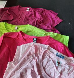 Magliette colorate  Nuove