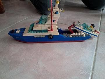 lego 6353 barca guardia costiera vintage anni 80