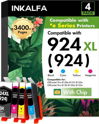 924 Cartucce Multipack  HP 924XL compatibili