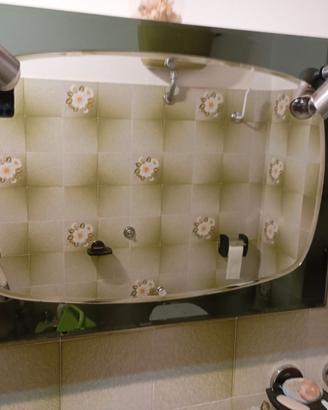 Mobiletto specchio bagno- lavabo + colonna