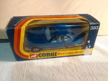 modellino anni 70 corgi mercedes 350 sl