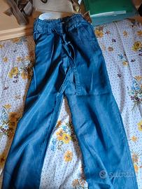 pantalone gonna jeans 