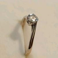 anello Recarlo in oro bianco 18 kt