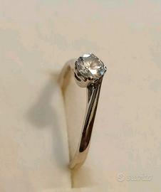 anello Recarlo in oro bianco 18 kt