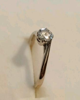 anello Recarlo in oro bianco 18 kt