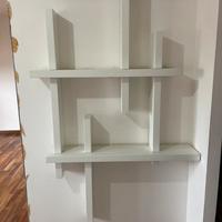 Librerie + mobiletto in legno fatti a mano