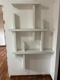 Librerie + mobiletto in legno fatti a mano