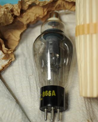 Tubo a vuoto"SYLVANIA-866A"valvola rettificatrice