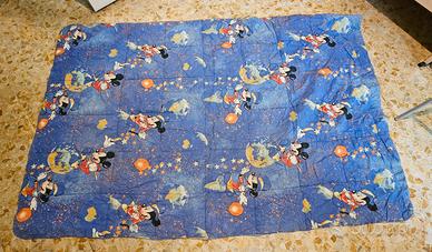 Piumoni e lenzuola letto singolo