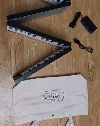 tastiera pianoforte pieghevole