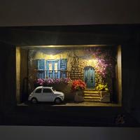 diorama quadro 3d 
