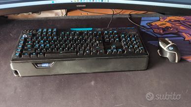 Logitech g502 e g910 tastiera mouse gaming gioco