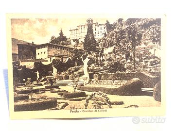 D’epoca Giardino di Collodi Pescia viaggiata 1928