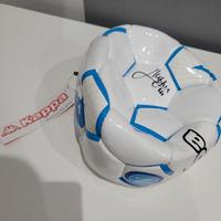 Pallone ufficiale Napoli con autografi di Mertens-