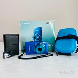 Canon IXUS 132 Blu - Fotocamera digitale compatta 