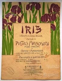 Melomania Spartito IRIS di Pietro Mascagni Ricordi
