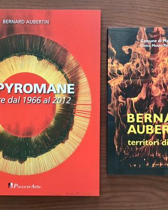 Coppia cataloghi di Bernard Aubertin