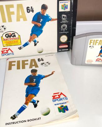 videogioco Fifa 64 per Nintendo 64