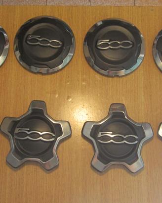 Borchie-copri mozzo xcerchi lega-orig.fiat 500x-l