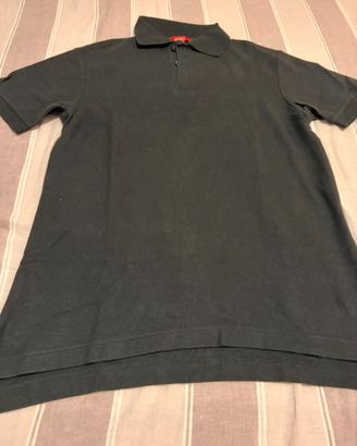 Polo nera Ferrari