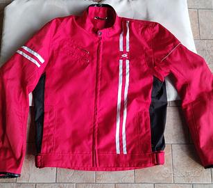 Giacca tecnica moto con protezioni CE removibili