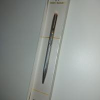 Penna Waterman argento massiccio 