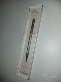 Penna Waterman argento massiccio 