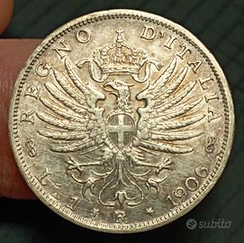 1 Lira Aquila Sabauda 1906