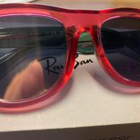 Ray-Ban Revers originali rossi trasparenti – occhi