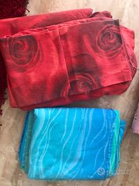 Lenzuola singole matrimoniali e 4 guanciali