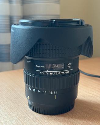 Tokina 11-16 f/2.8 - Attacco Canon EF-S