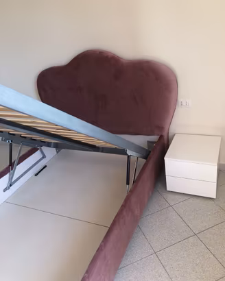 Letto a cassettone una piazza e mezza